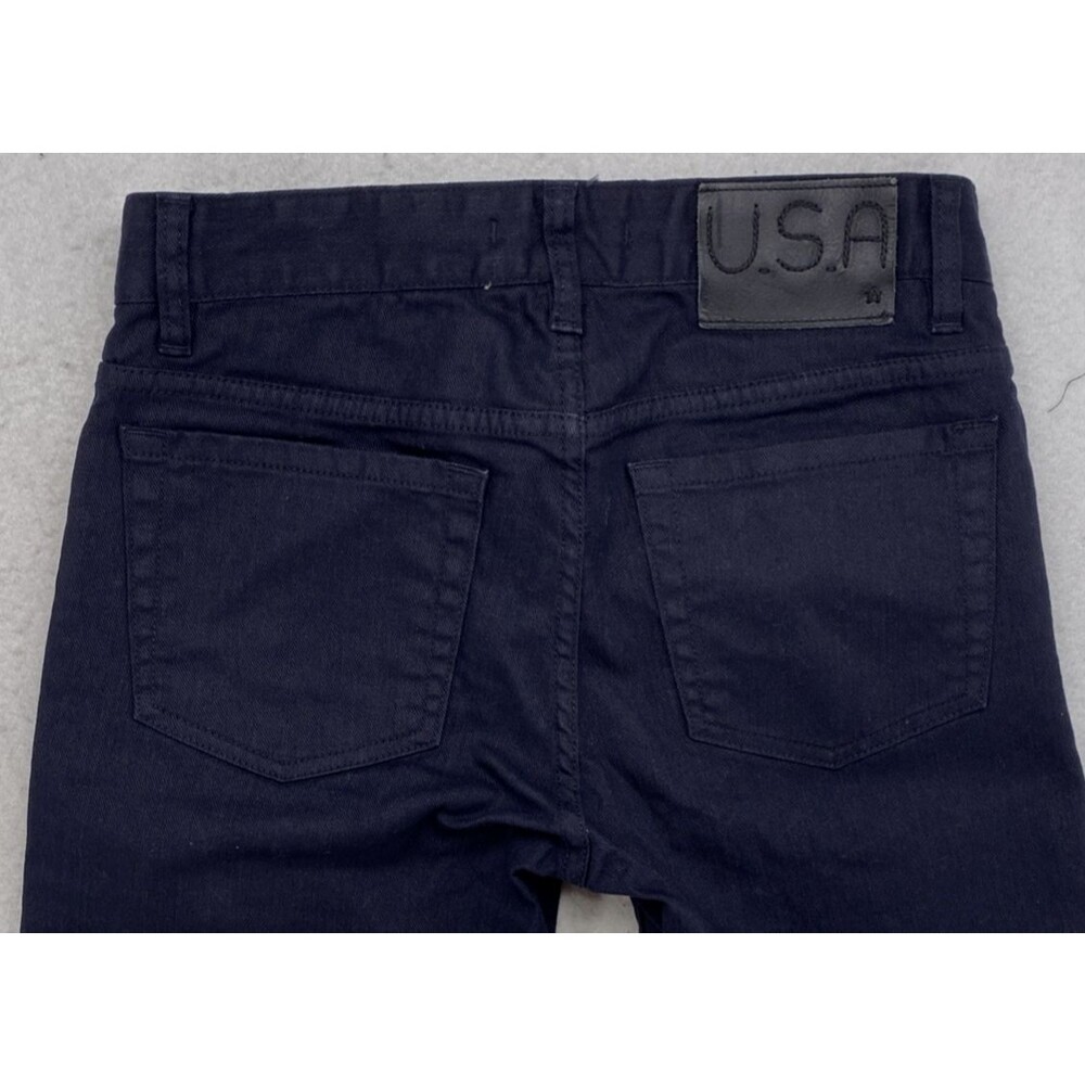 John Varvatos Star USA Black Jeans 30RG Slim Straight Button Fly Pants 30x32 - Picture 9 of 10